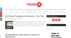 Desktop Screenshot of ponderingem.com